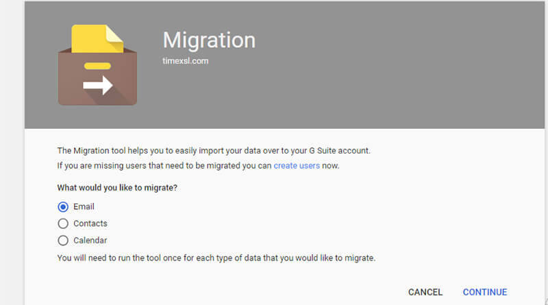Migrate Email from Office 365 to G Suite