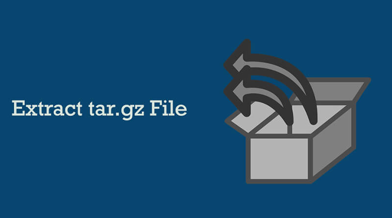 How to create tar.gz file